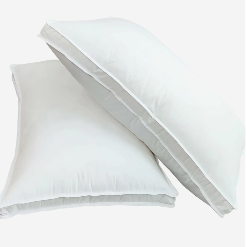 UPISM White Down Alternative Pillows (Set of 2) - Picture 3 of 6
